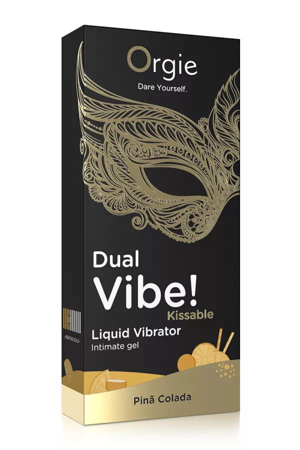 Aufregung Dual Vibe Pina Colada Liquid Vibrator