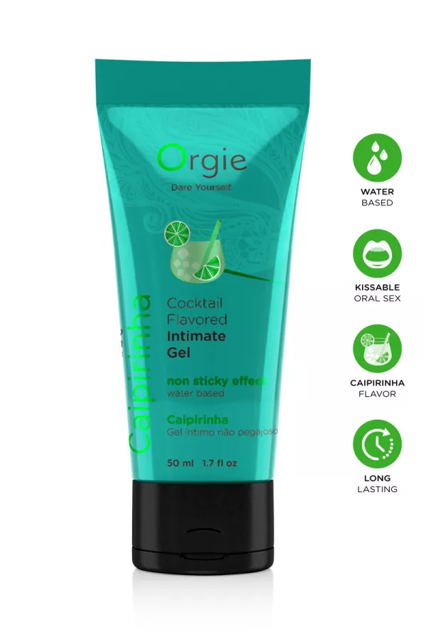 Gel intimo Lube Tube Cocktail Caipirinha 50ml Gel intimo Lube Tube Cocktail Caipirinha 50ml