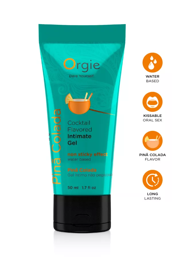 Gel intime Lube Tube Cocktail Pina Colada 50ml Gel intime Lube Tube Cocktail Pina Colada 50ml