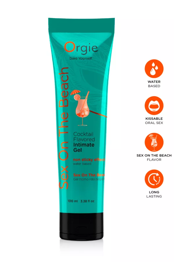 Gel intime Lube Tube Cocktail Sex On The Beach 100ml Gel intime Lube Tube Cocktail Sex On The Beach 100ml