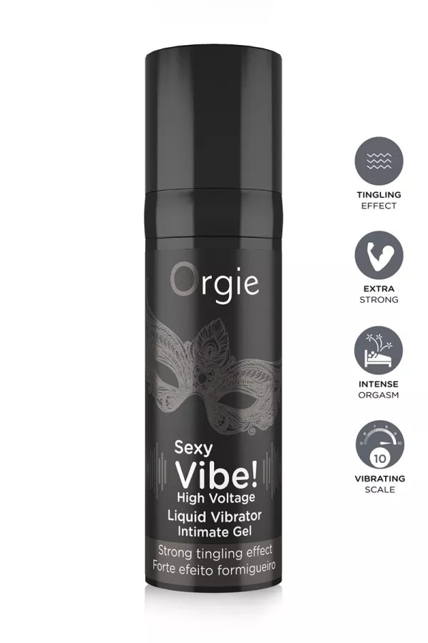 Erregungsgel Sexy Vibe High Voltage Liquid Vibrator Erregungsgel Sexy Vibe High Voltage Liquid Vibrator