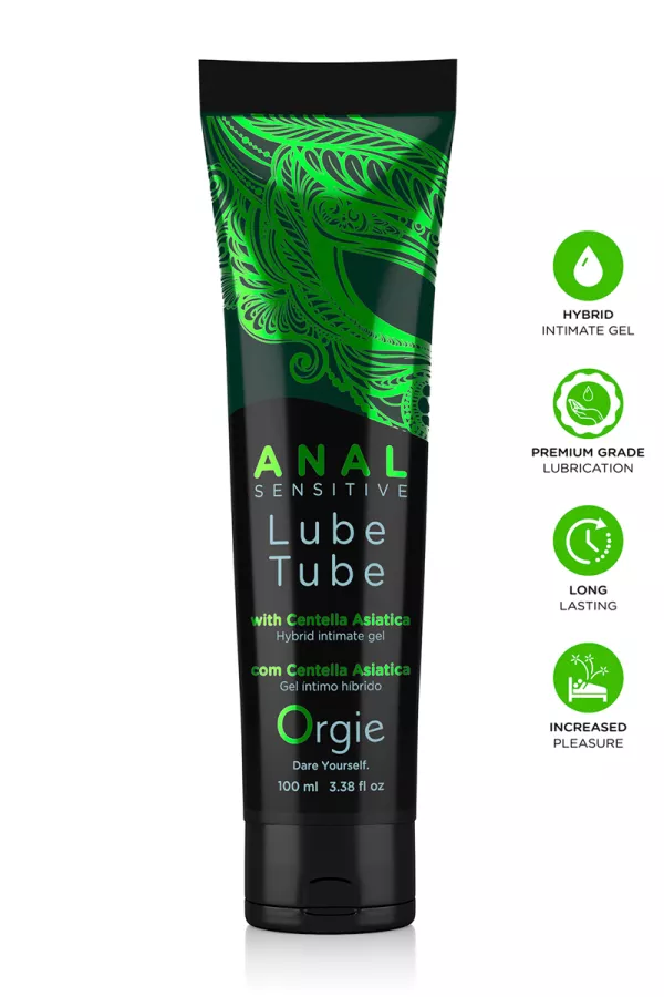 Lube Tube Anal Sensitive lubrificante ad acqua 100ml Lube Tube Anal Sensitive lubrificante ad acqua 100ml