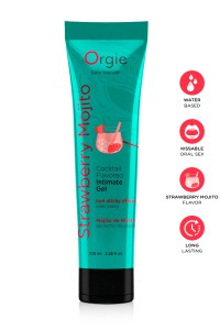 Gel intimo Lube Tube Cocktail Fragola Mojito 100ml