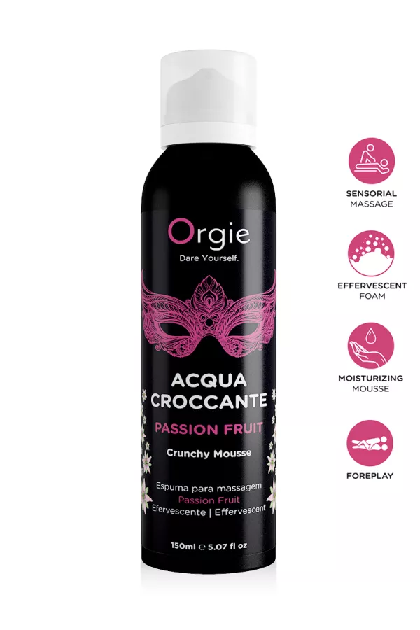 Mousse de massage effervescente Fruit de la Passion Mousse de massage effervescente Fruit de la Passion