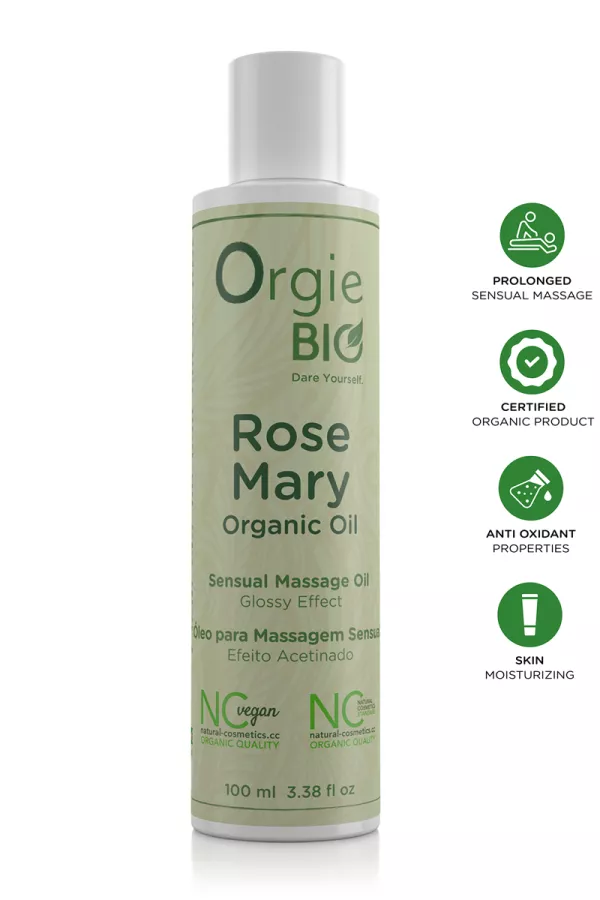 Olio di massaggi di rosmarino biologico Olio di massaggi di rosmarino biologico