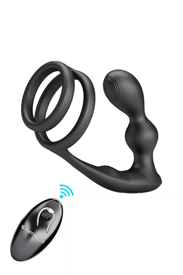 Stimolatore prostatico e anello fallico Marshall Stimolatore prostatico e anello fallico Marshall