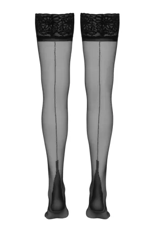 Sewing stockings black 1