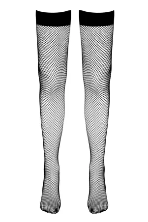 Black fishnet hold-ups