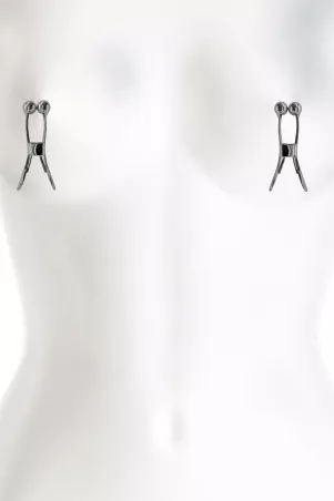 Schwarze Nippelklemme Bound