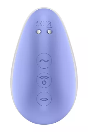 Pixie Dust stimolatore ad aria pulsata e vibrazioni - rosa e viola