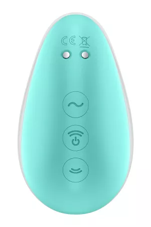 Stimulator Pixie Staub gepulste Luft und Vibrationen - pink und mint