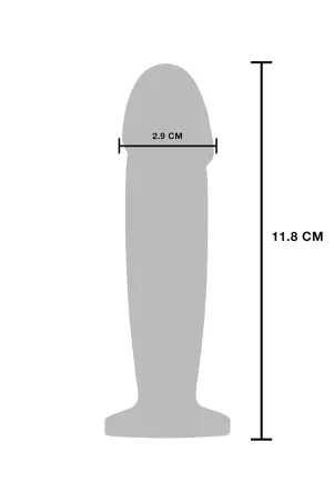 Metal vibrating plug The Intruder