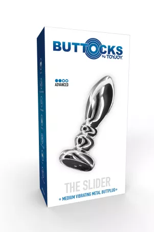 Plug vibrant en métal The Slider M 