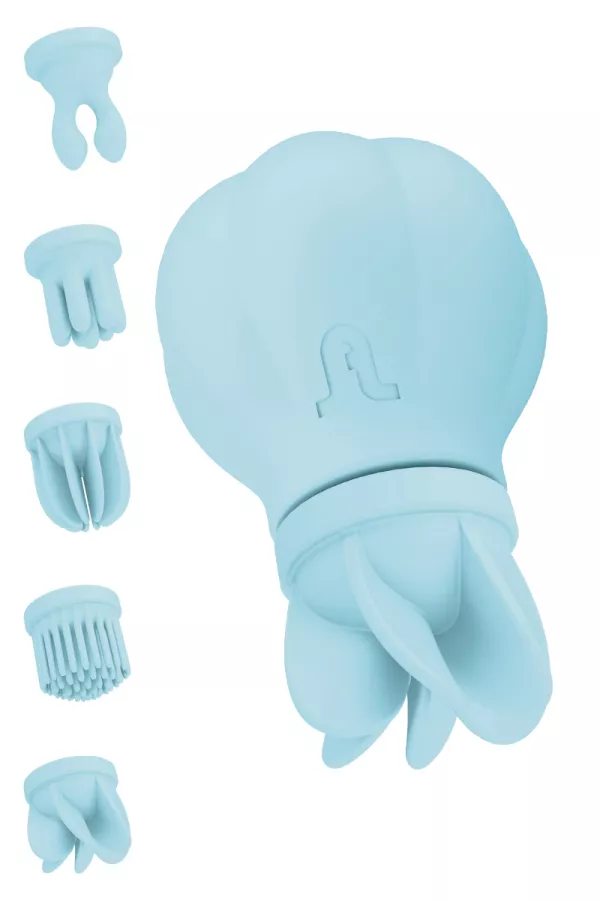 Stimulateur de clitoris Caress bleu - Adrien Lastic Stimulateur de clitoris Caress bleu - Adrien Lastic