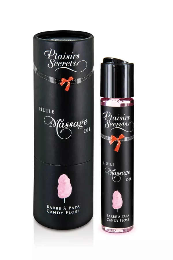 Olio di massaggio gourmet - Zucchero filato Olio di massaggio gourmet - Zucchero filato