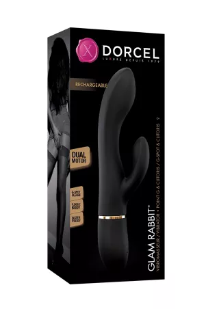 Point G vibrator and clitoral Glam Rabbit