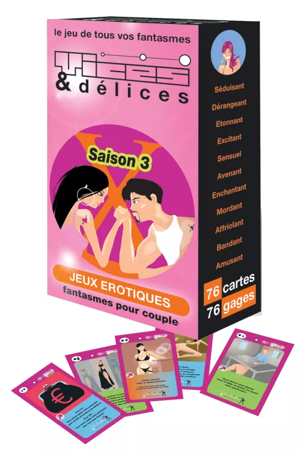 Gioco erotico Vices et Délices - stagione 3 Gioco erotico Vices et Délices - stagione 3