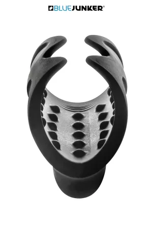 Automatic vibrating masturbator with ergots