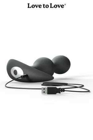Tiefes Vergnügen entdecken – Vibrierender Analplug von Love To Love