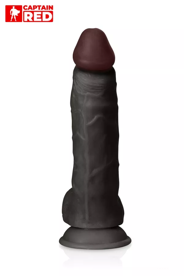 Realistic Dildo The Intense Black 24 x 5 cm