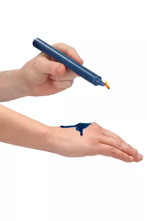 4 colored SM candles Large