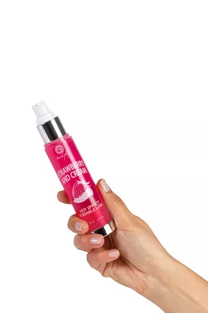 Lubricant Erwärmung Geschmack Erdbeere Chantilly