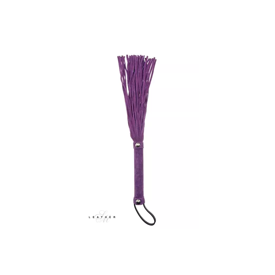 Martinet en cuir violet Martinet en cuir violet
