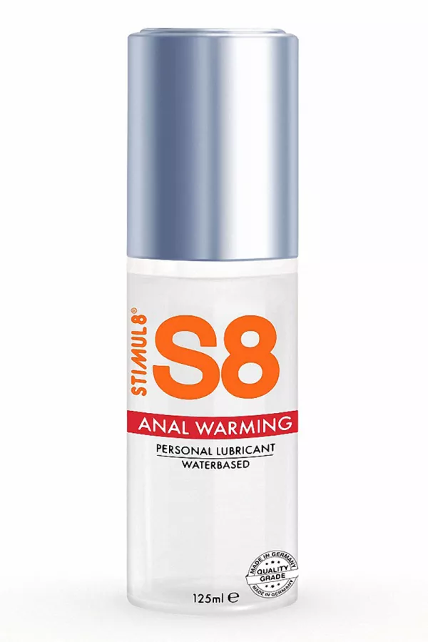 Lubrificante S8 anale riscaldato 125ml Lubrificante S8 anale riscaldato 125ml