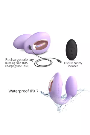 Double Stimulator "Wonderlover" purple