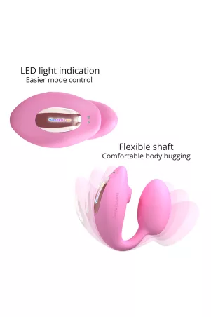 Doppia Stimulatore "Wonderlover" rosa