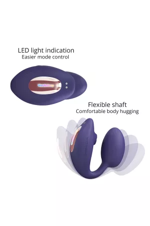 Double Stimulator "Wonderlover" violet