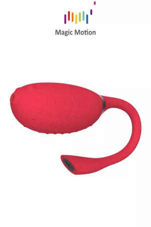 Magic Fugu Red – Connected vibrating egg for couples