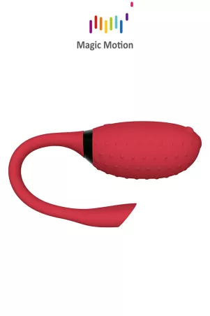 Magic Fugu Red – Connected vibrating egg for couples