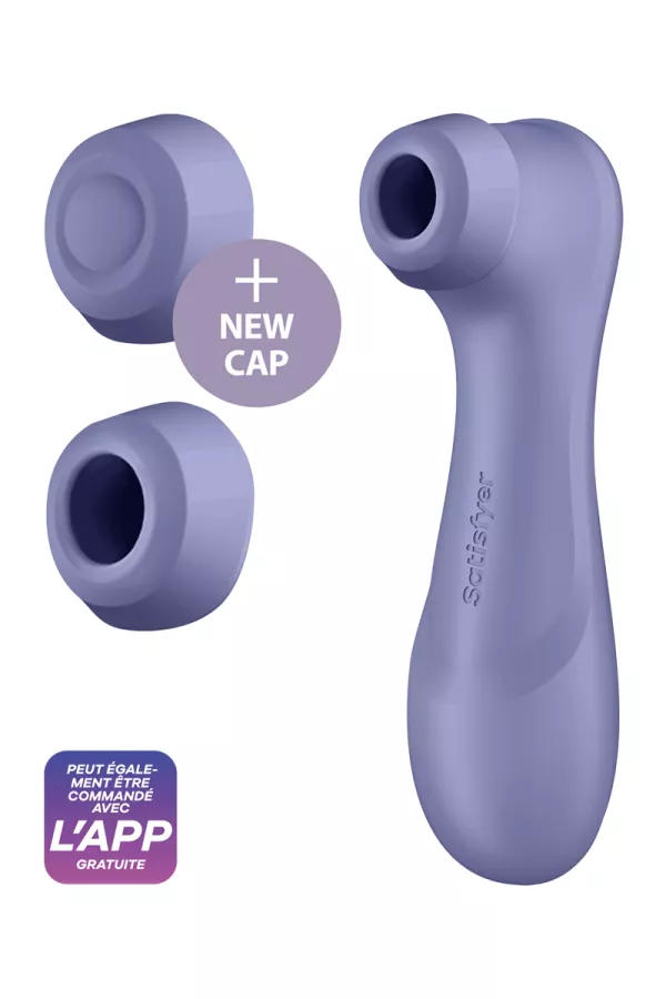 Stimolatore Pro 2 Generation 3 collegato lilla Stimolatore Pro 2 Generation 3 collegato lilla