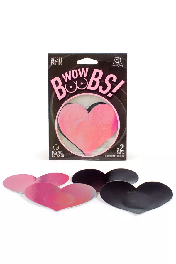Wow Boobs herzförmige Brustwarzenabdeckungen Wow Boobs herzförmige Brustwarzenabdeckungen