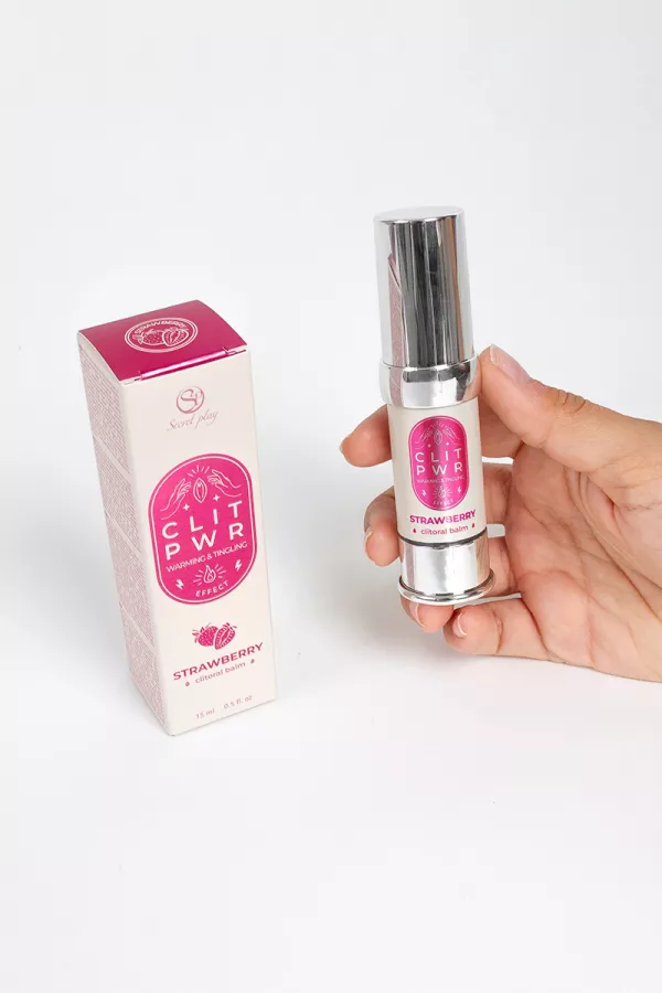 Clit Pwr Balsamo per clitoride alla fragola
