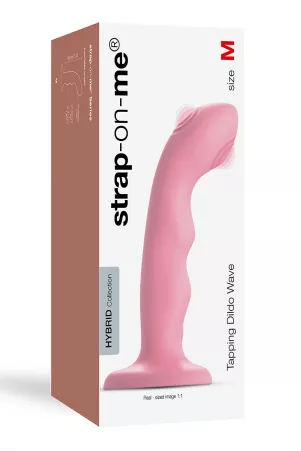 Vibro Tapping dildo wave pink