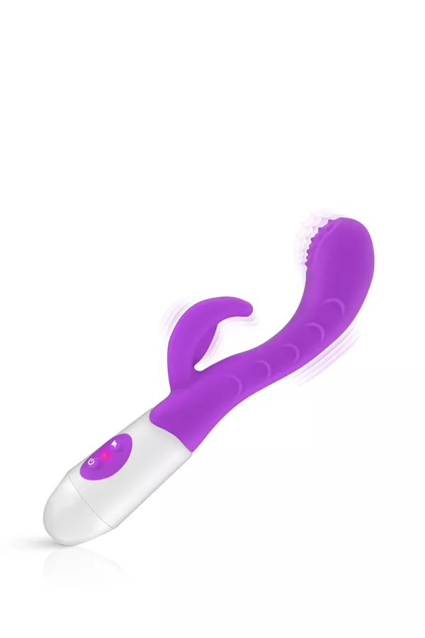 Vibromasseur Rabbit Leola violet - Yoba