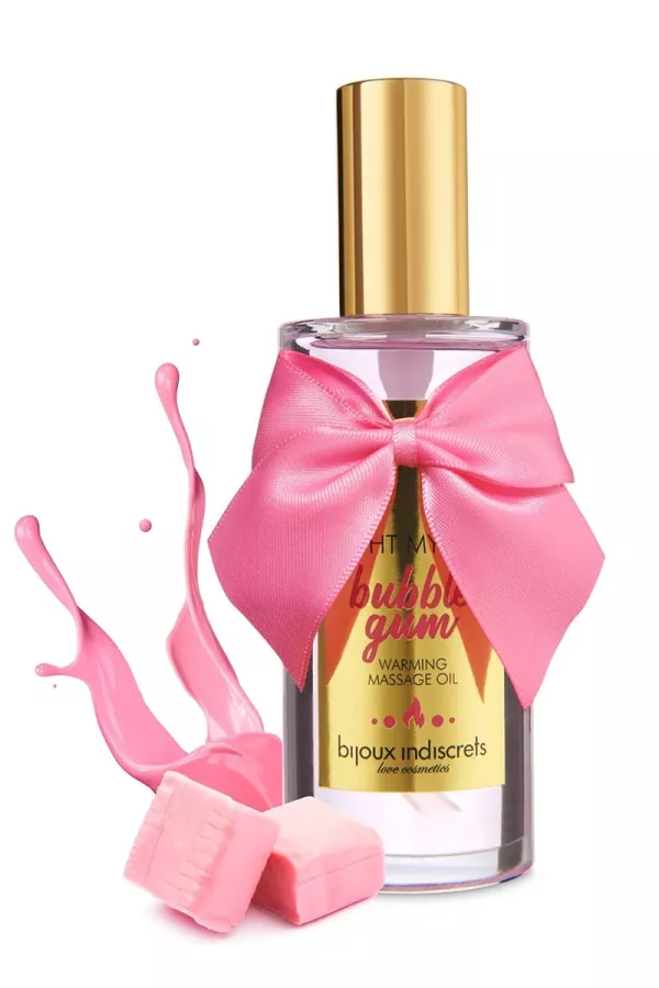 Heating massage oil Bubble gum Heating massage oil Bubble gum
