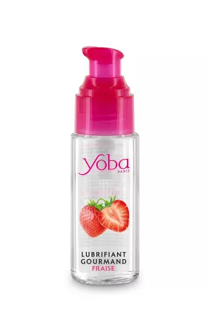 Strawberry fragrant lubricant - 50ml - Yoba - Sexshop Tentations