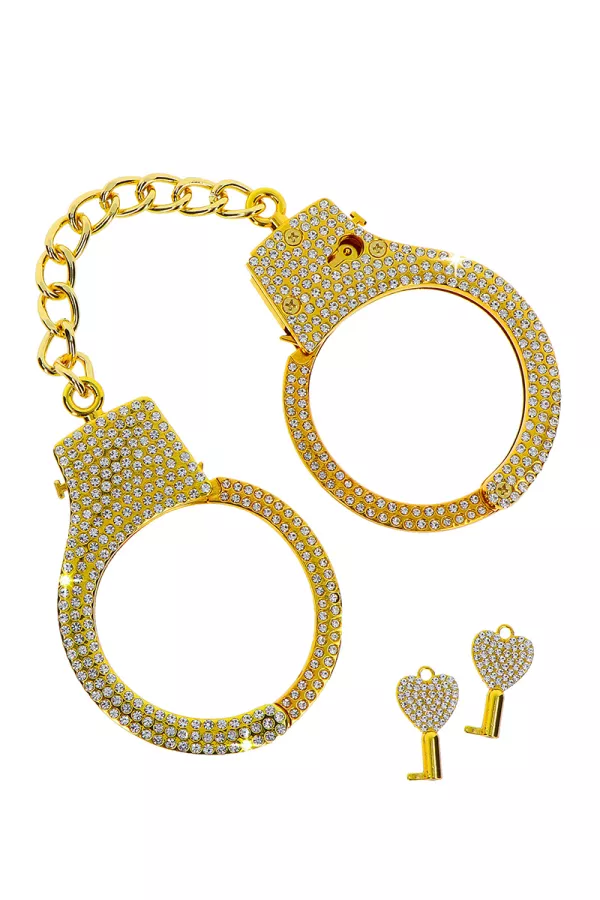 Maniglie in metallo oro -No- Taboom - Sexshop Tentations Maniglie in metallo oro -No- Taboom - Sexshop Tentations