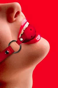 Gag Ball red