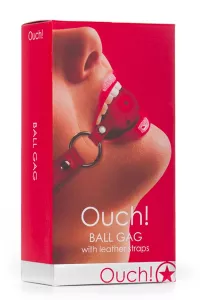 Roter Knebelball