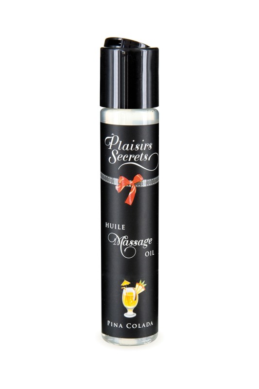Olio da massaggio commestibile "Pina Colada" - Il piacere segreto - Sexshop Svizzera
