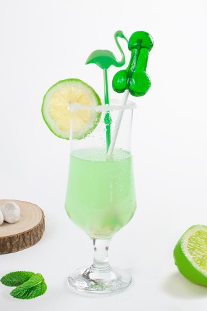 Mojito penis with alcohol