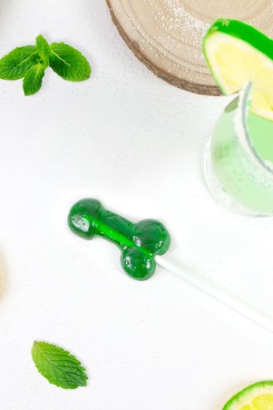 Mojito penis with alcohol