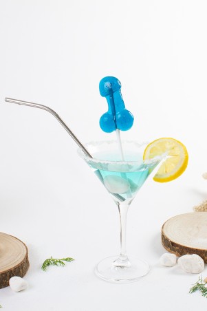 Sucette Penis Gin Tonic mit Alkohol