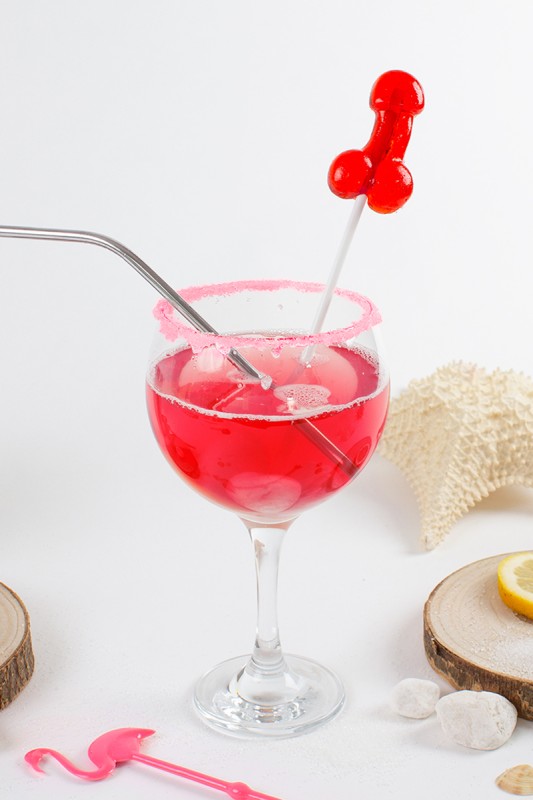 Sucette pene daiquiri fragola con alcool