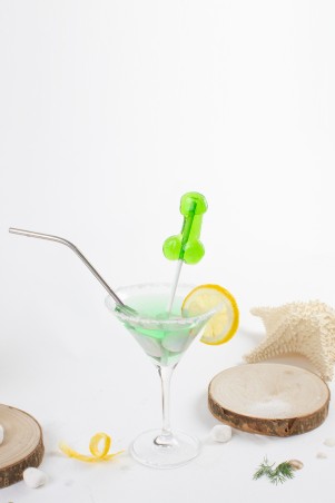 Caipirinha Penis mit Alkohol