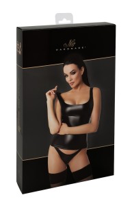 Top tank top wetlook Elixir F346 - Noir Handmade | Tentations swiss